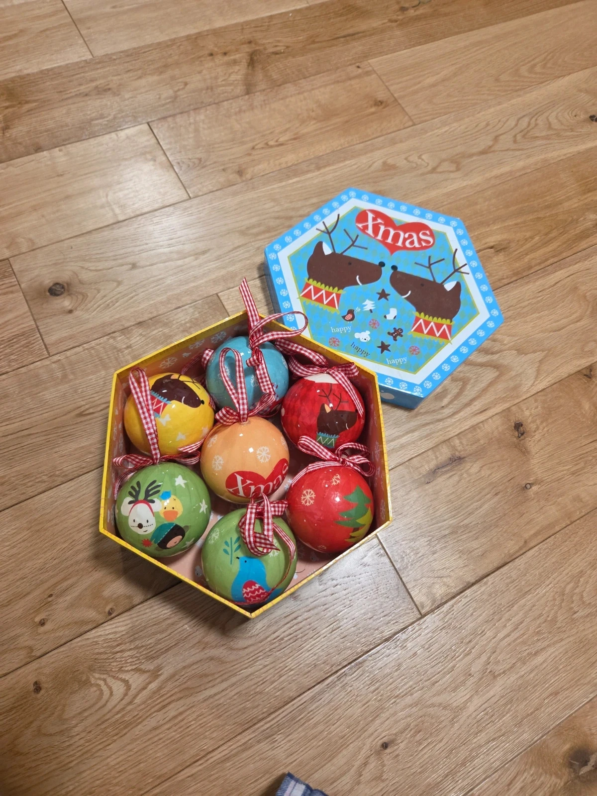 Coffret boules Noël Vertbaudet